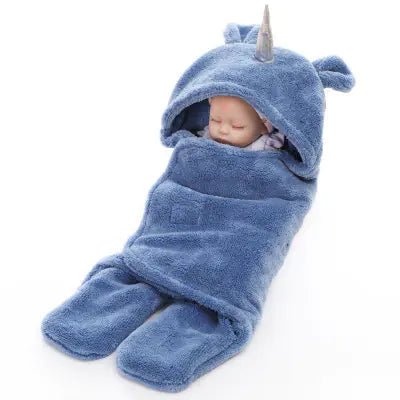 Unicorn Baby Blanket and Swaddle Wrap